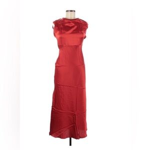 Silk Maison - Red Dress - 100% Silk